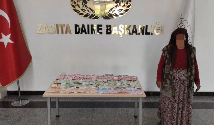 Gaziantep’te dilencinin topladığı para dudak uçuklattı