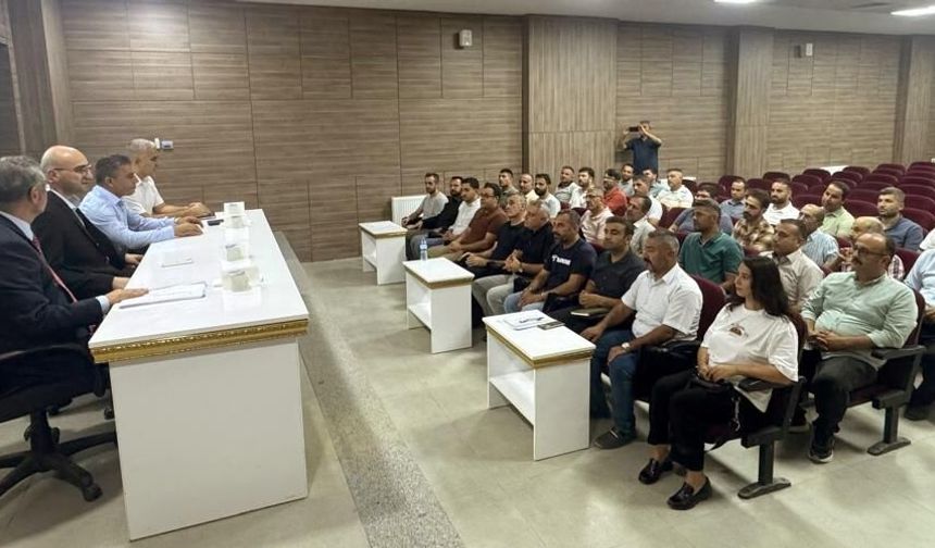 Araban’da yeni eğitim yılı için müdürler toplandı