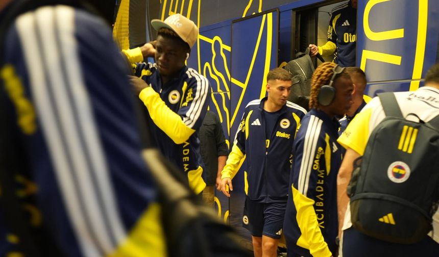 Fenerbahçe, Gaziantep FK maçı için Gaziantep’e geldi