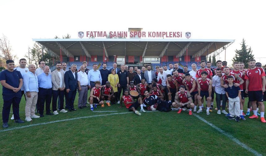 Gaziantep FK’ya Fenerbahçe öncesi anlamlı ziyaret