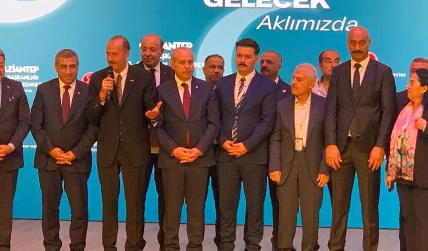 MHP Gaziantep’te Kılıç yeniden başkan