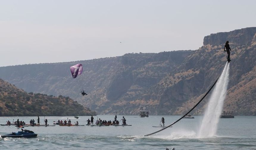 Gaziantep’te Rumkale Su Sporları Festivali tamamlandı