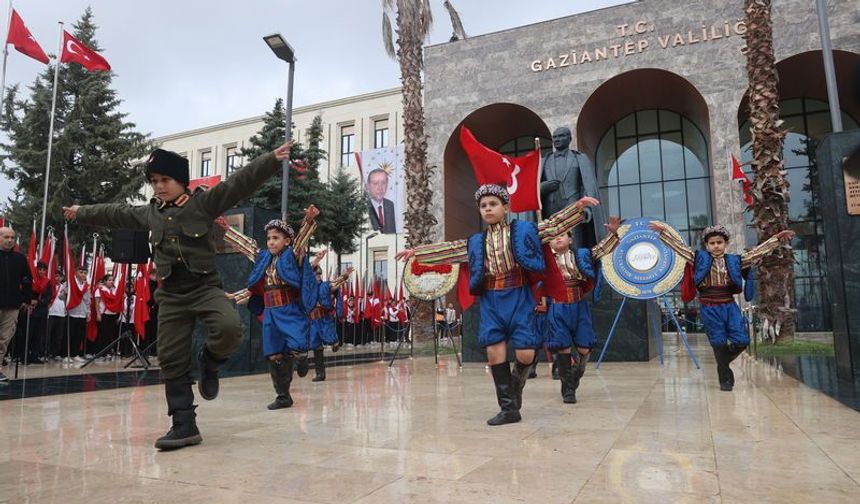 Gaziantep’te 29 Ekim törenleri başladı