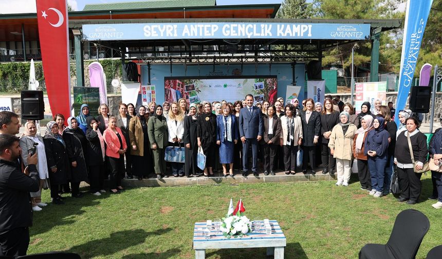 Gaziantep’te kadın kooperatifleri yeşil dönüşüm için buluştu