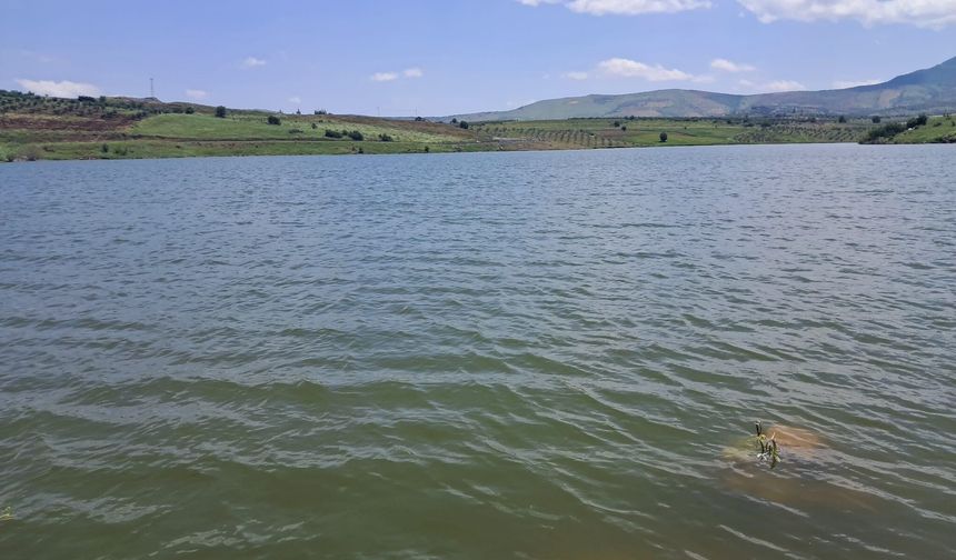 Gaziantep'te yağışlar göletleri doldurdu