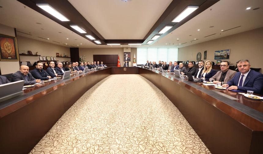 GSO’da yeni dönem için meslek komiteleri bir araya geldi