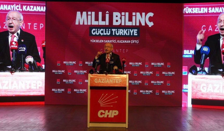 Kılıçdaroğlu Gaziantep'te ekonomik ve siyasi sorunları değerlendirdi