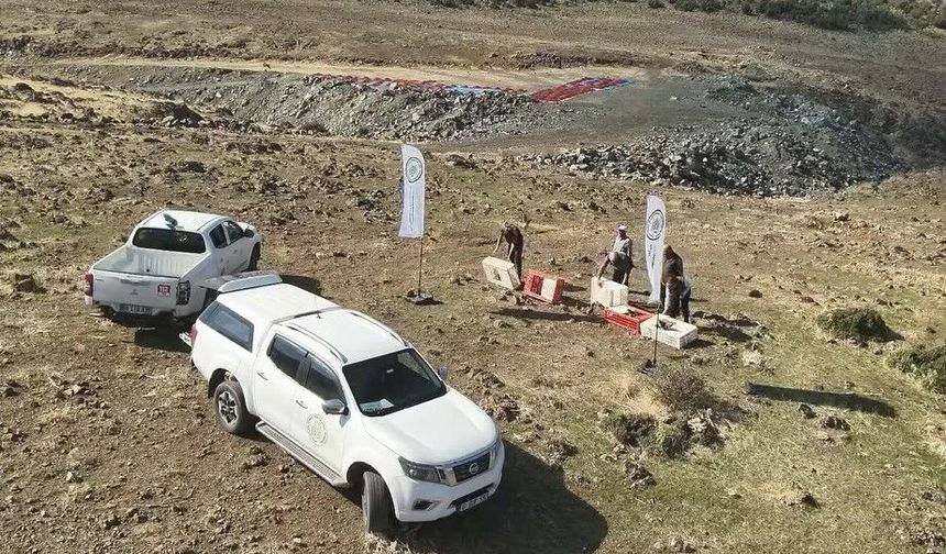 Gaziantep’te kınalı keklikler doğayla buluştu