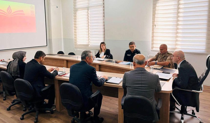 Gaziantep’te öğrencilerin güvenliği için kurumlar buluştu