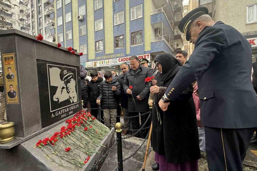 Emniyet Muduru Ali Gaffar Okkan Sehit Edildigi Yerde Anildi