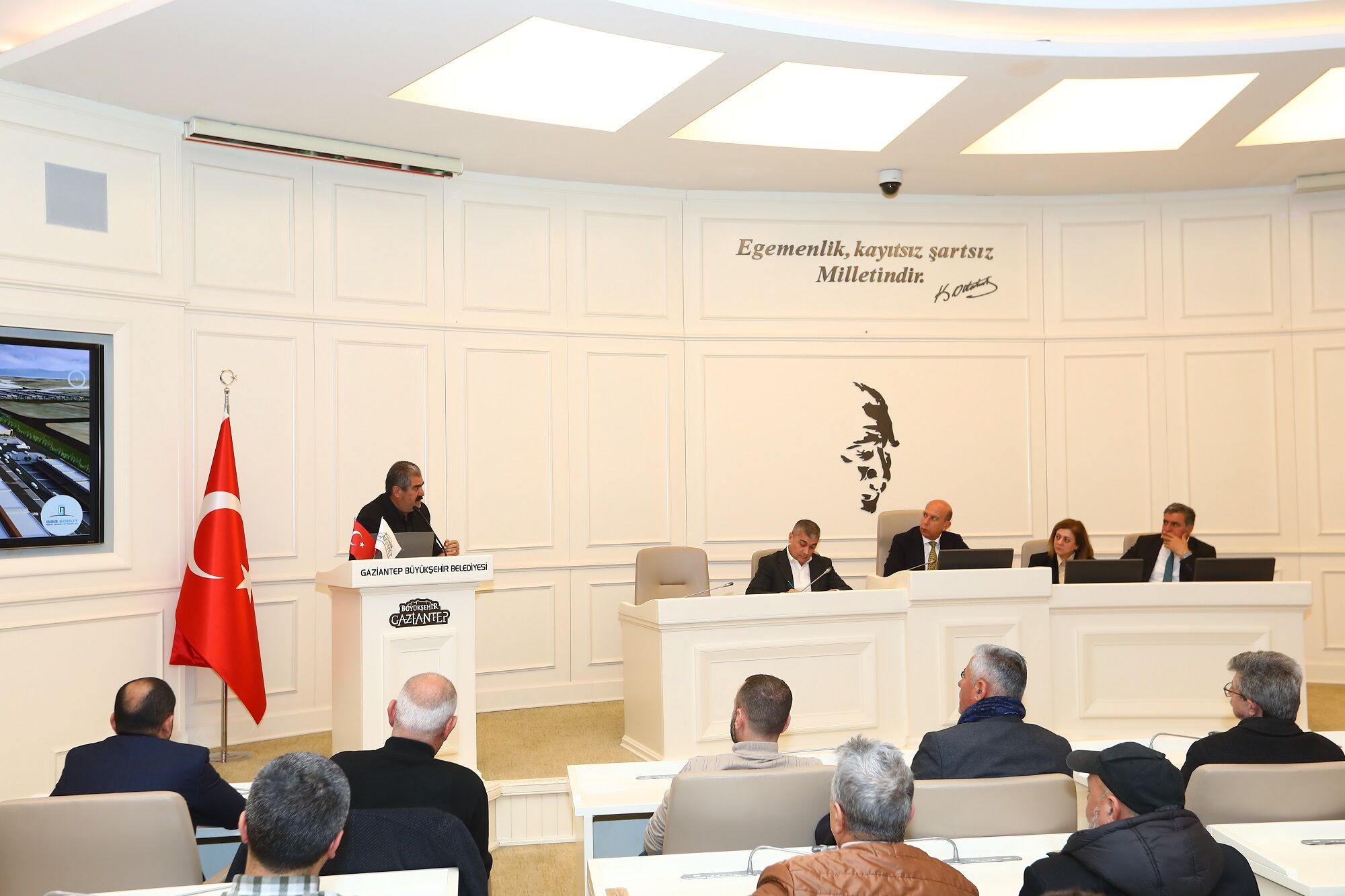 Gazi̇antep Büyükşehi̇r Sebze Hali̇ İçi̇n İsti̇şare Toplantisi Yapildi (5)