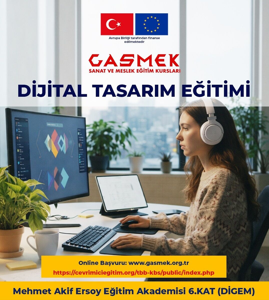Gasmek’ten Di̇ji̇tal Tasarim Eği̇ti̇mi̇