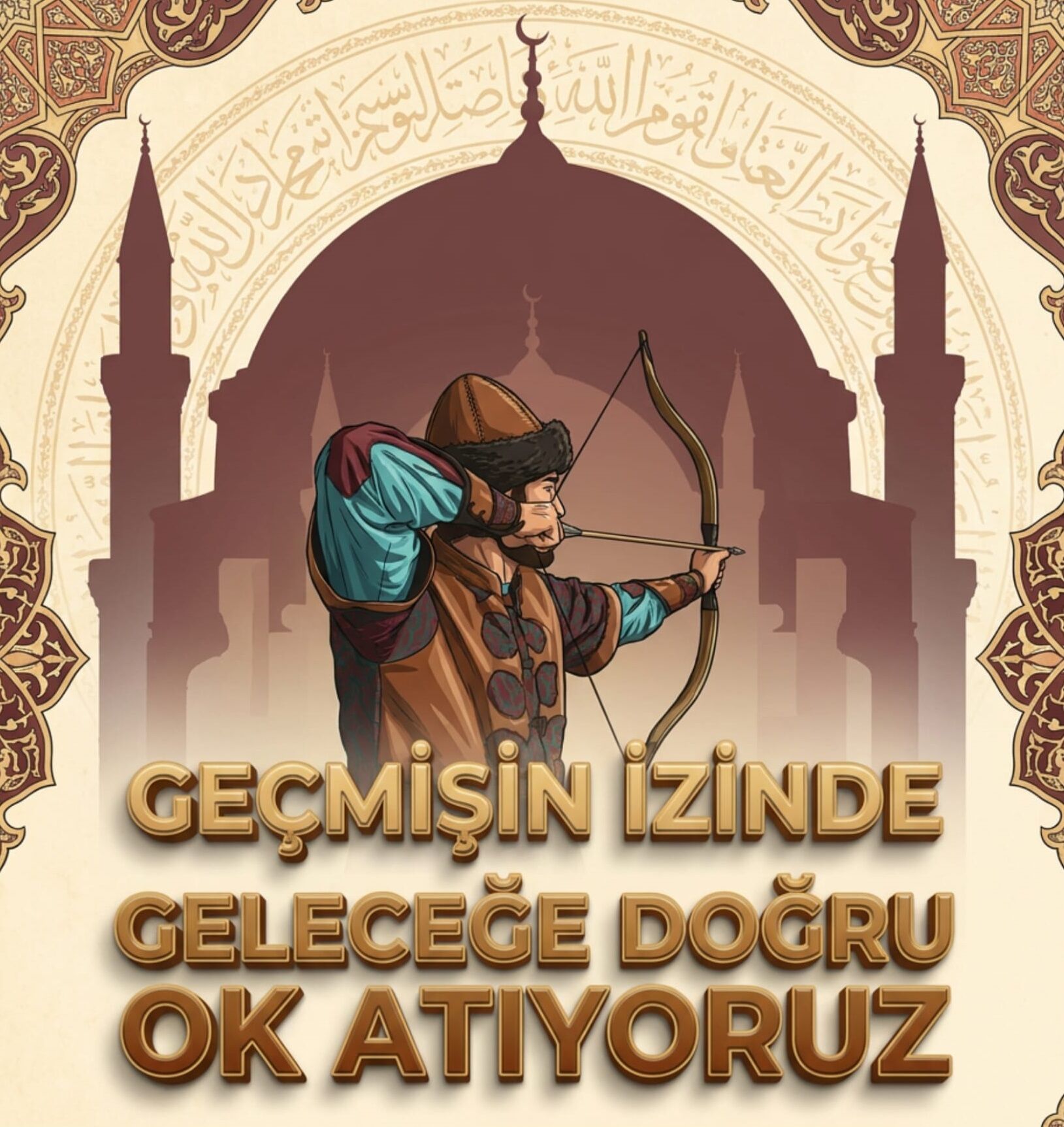 Büyükşehi̇r İş Bi̇rli̇ği̇nde “Geçmi̇şi̇n İzi̇nde, Geleceğe Doğru Ok Atiyoruz” Etki̇nli̇ği̇