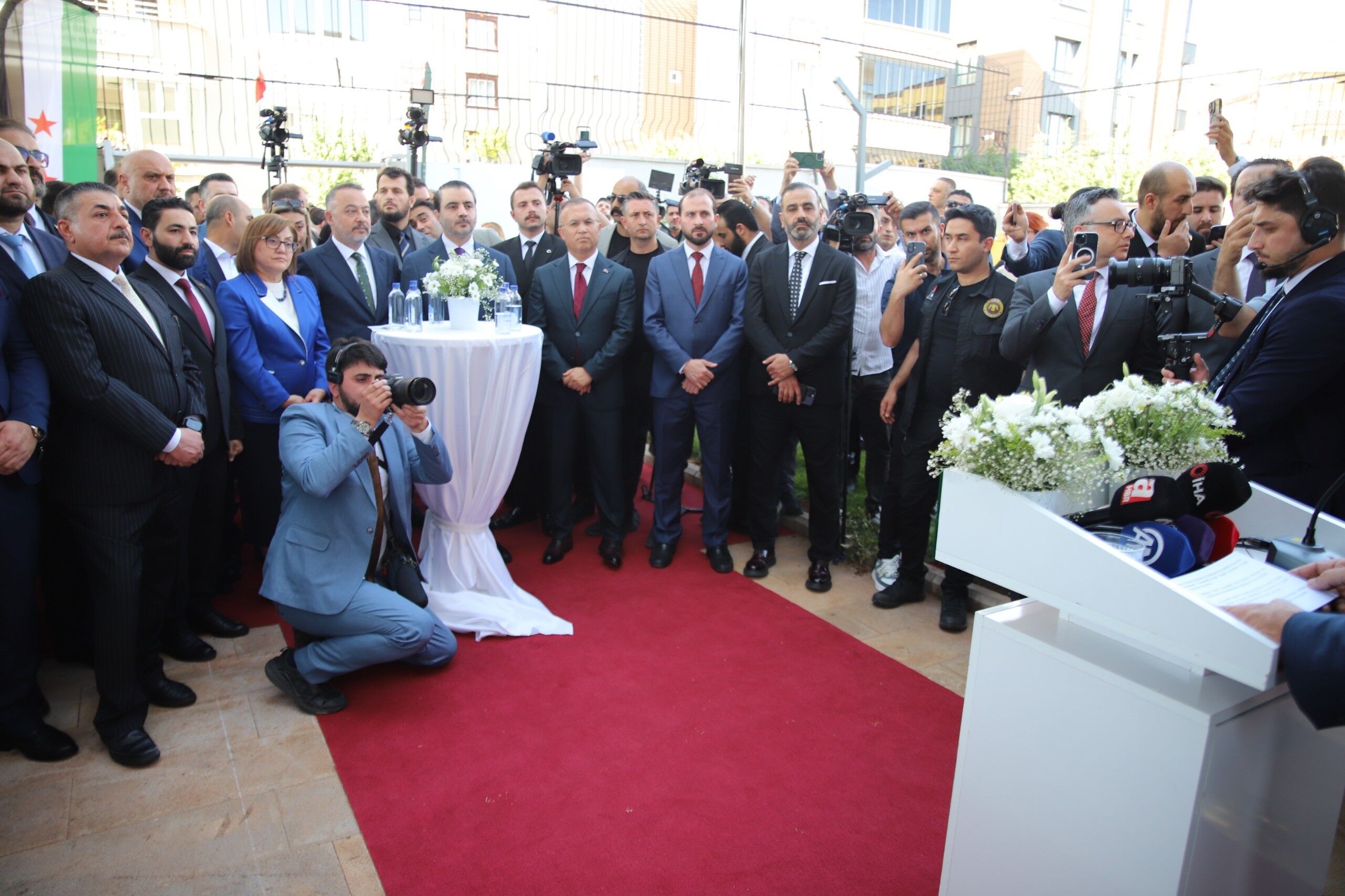 Gaziantep'te Diplomatik Dönem Suriye Başkonsolosluğu Açıldı (2)