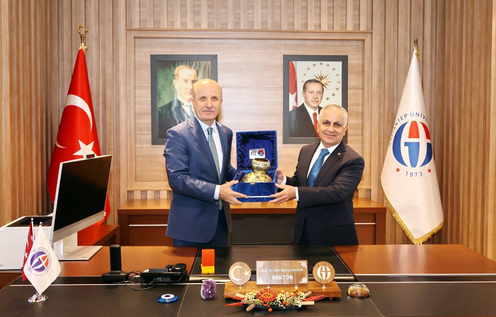 Yök Başkanından Gaün’e Ziyaret (1)