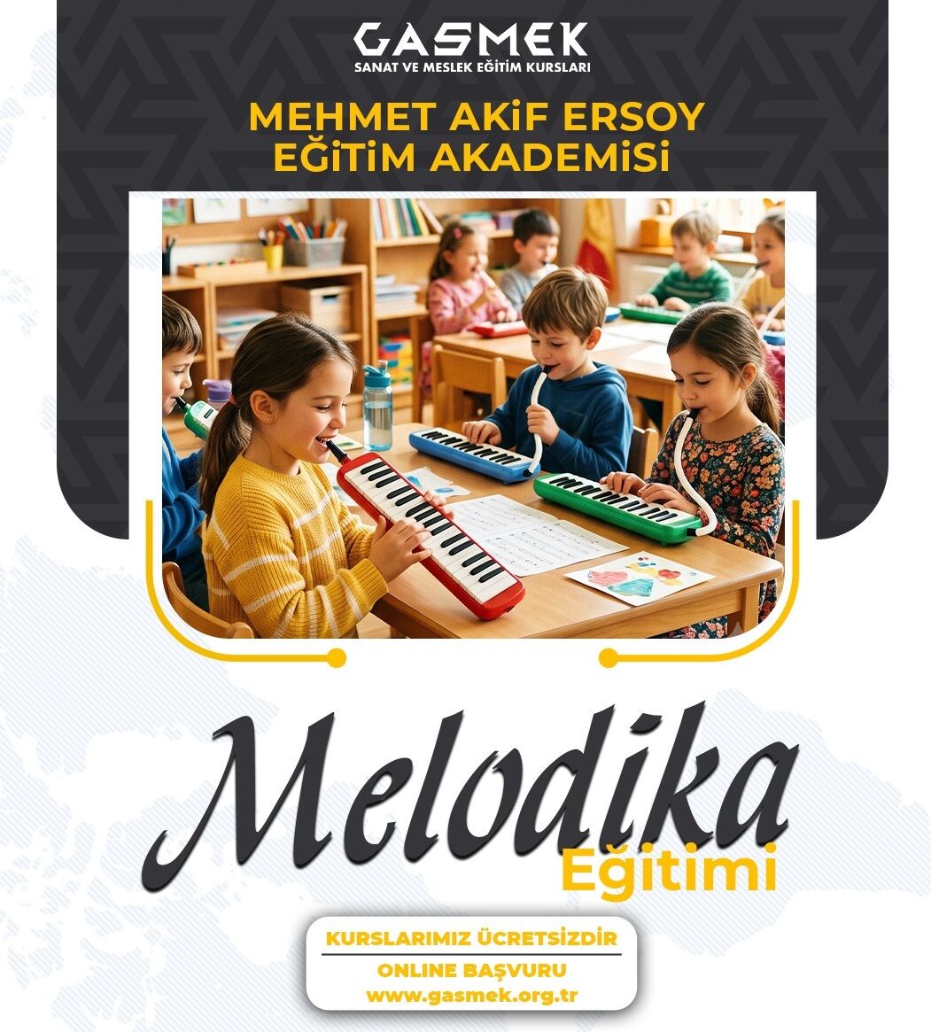Gasmek’te Melodi̇ka Eği̇ti̇mi̇ Başliyor