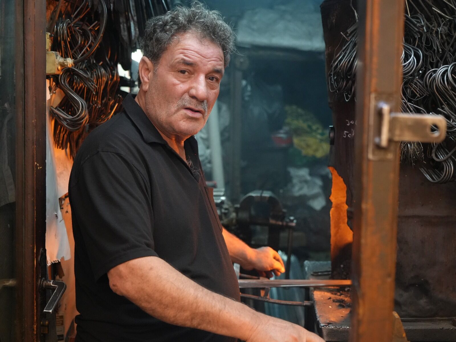 Gaziantep’te Demir Ustası 50 Yıldır Ateşin Başında (3)