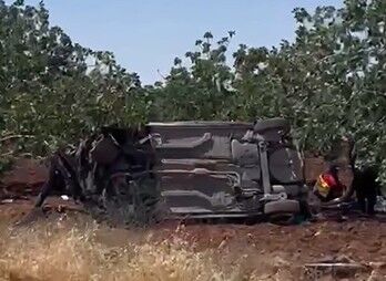 Gaziantep'te Yol Çalışması Kazaya Neden Oldu (2)