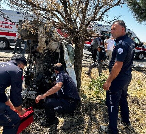 Düğün Yolunda Feci Kaza (2)