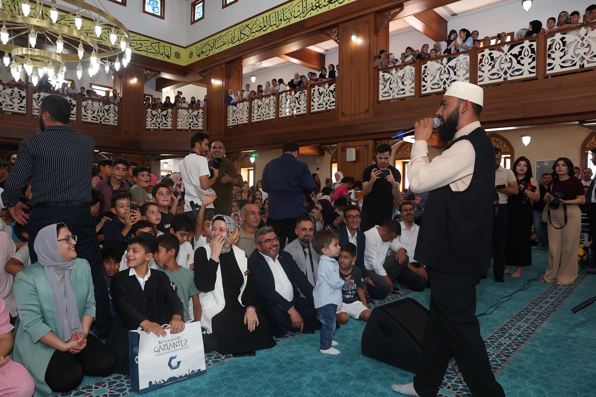 Gaziantep’te Çocuklar Cami Şenliğinde Buluştu (2)