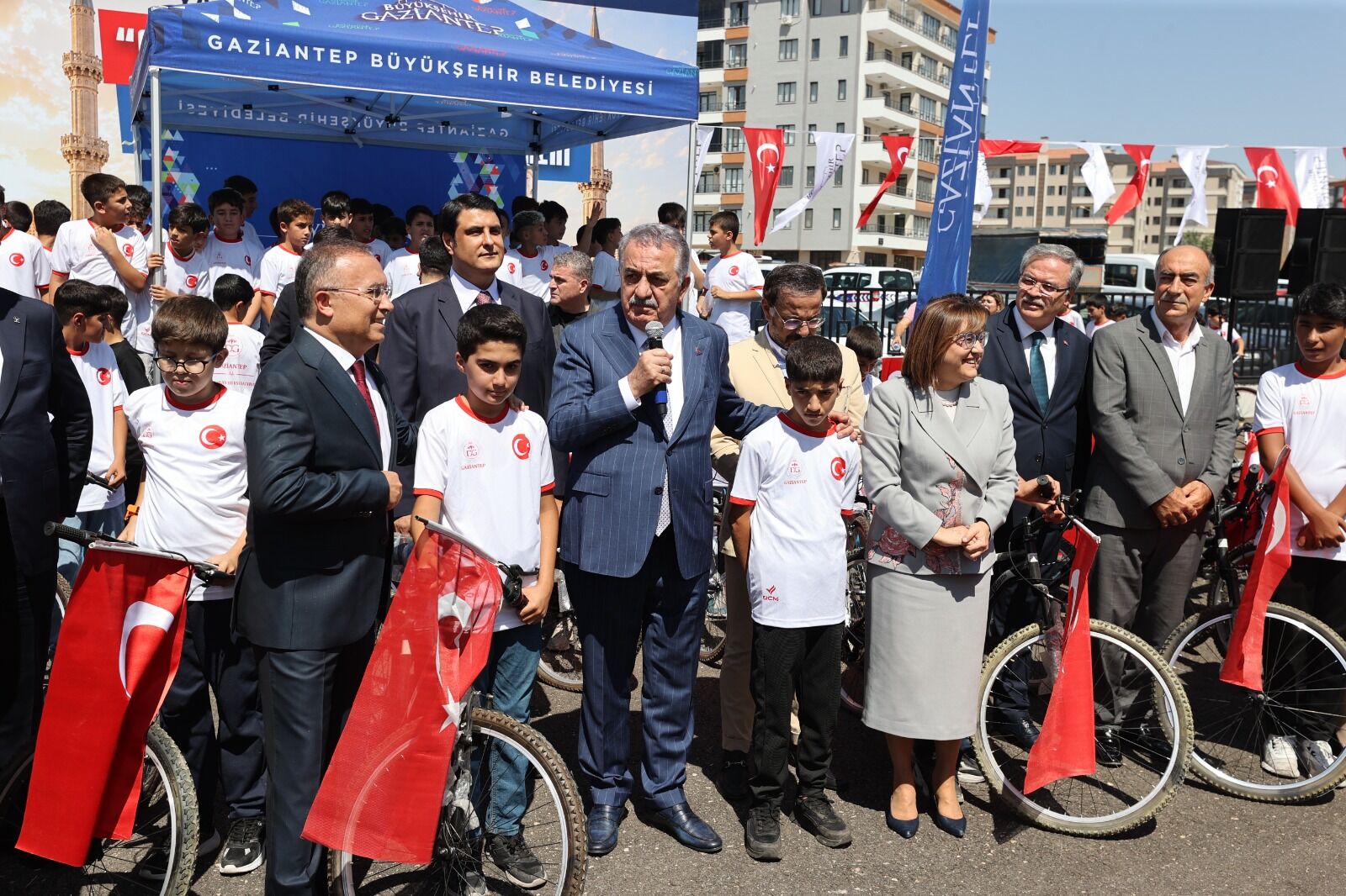 Gaziantep’te Öğrencilere Bisiklet Desteği (3)