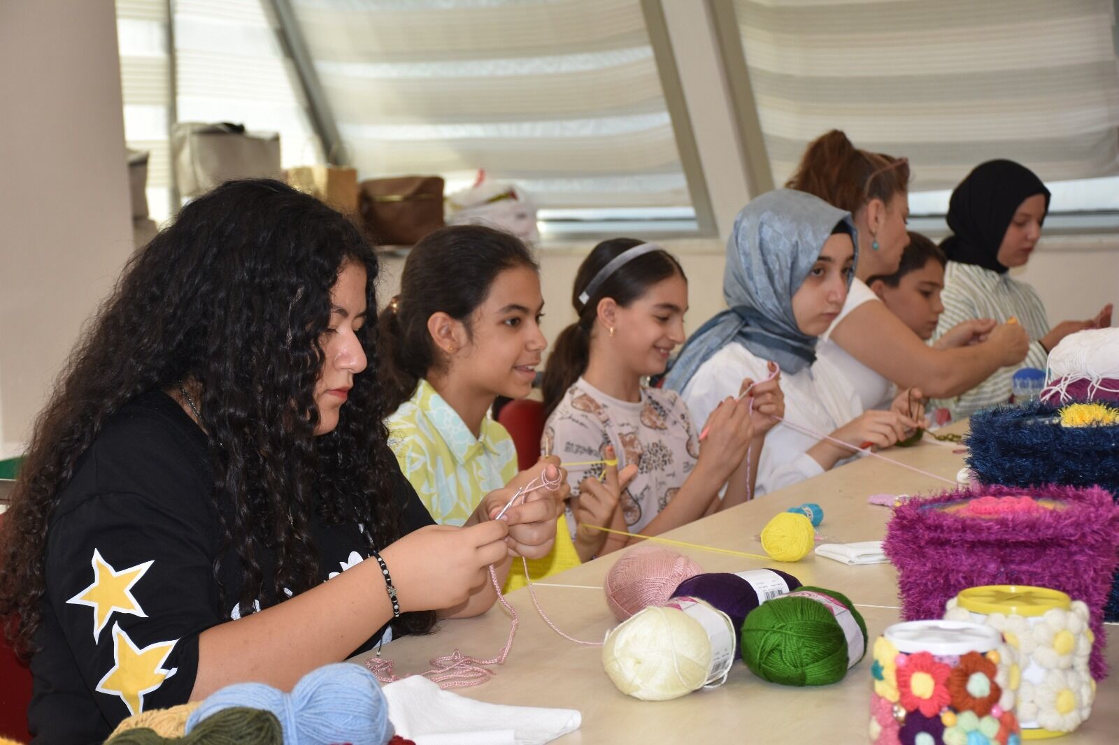 Gaziantep'te Yaz Tatili Sanat Atölyeleriyle Renkleniyor (2)