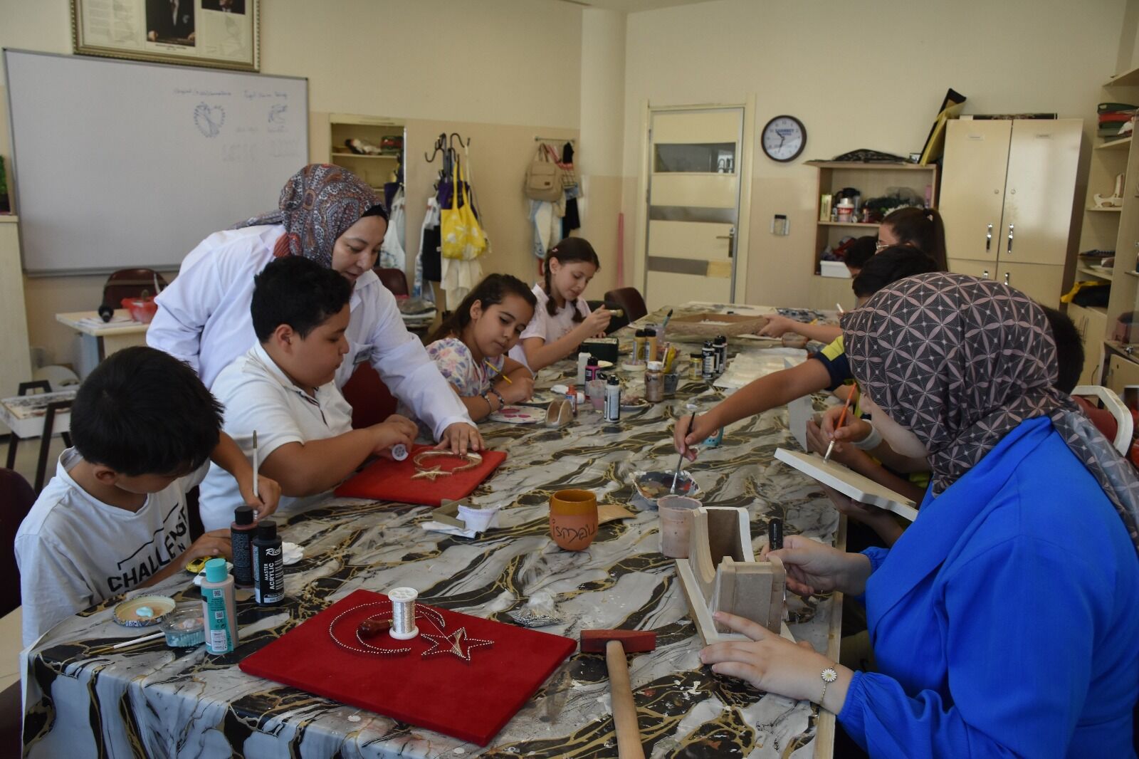 Gaziantep'te Yaz Tatili Sanat Atölyeleriyle Renkleniyor (3)
