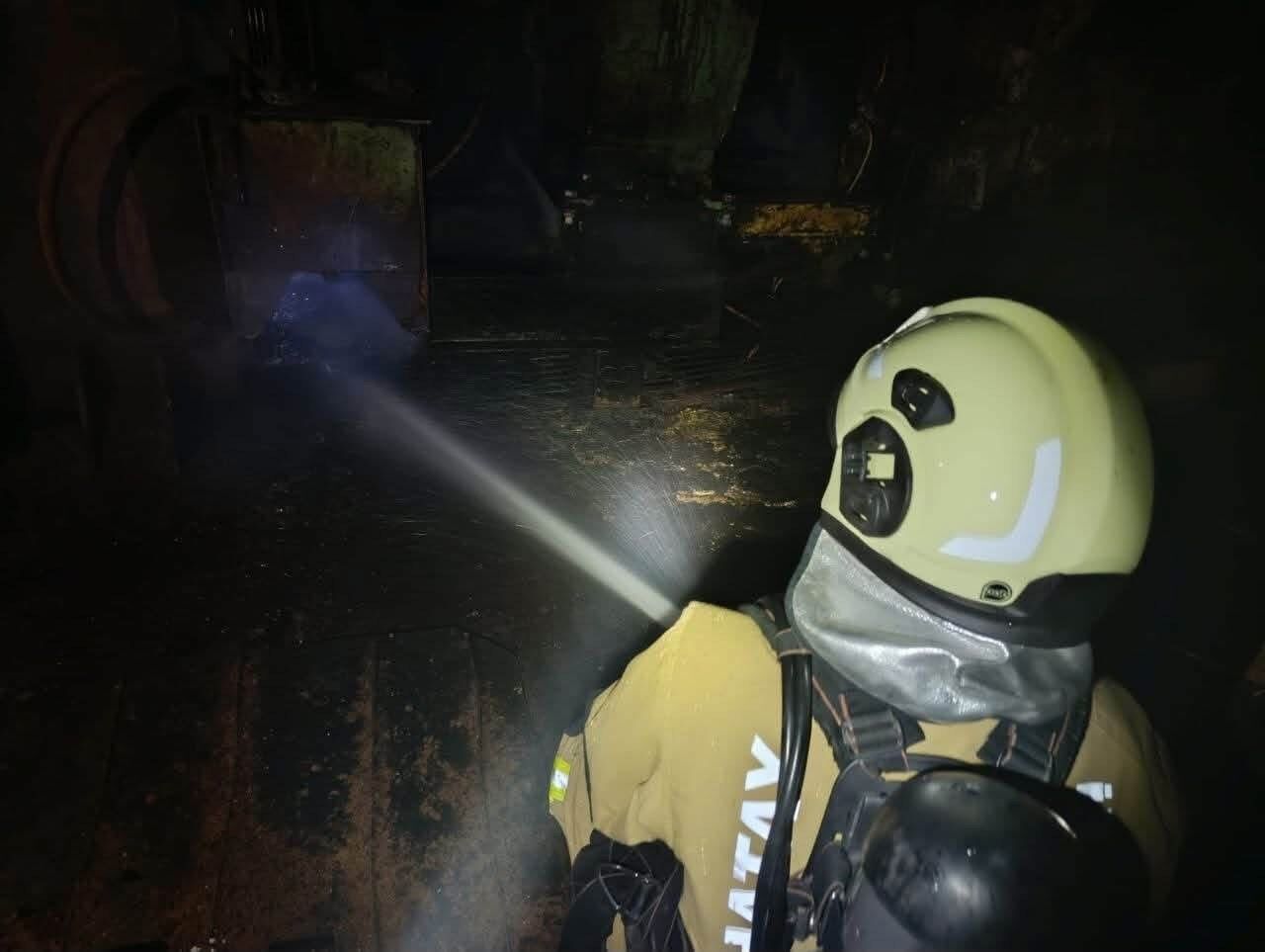 Hatay Antakya Ywağ Fabrikasında Yangın (3)