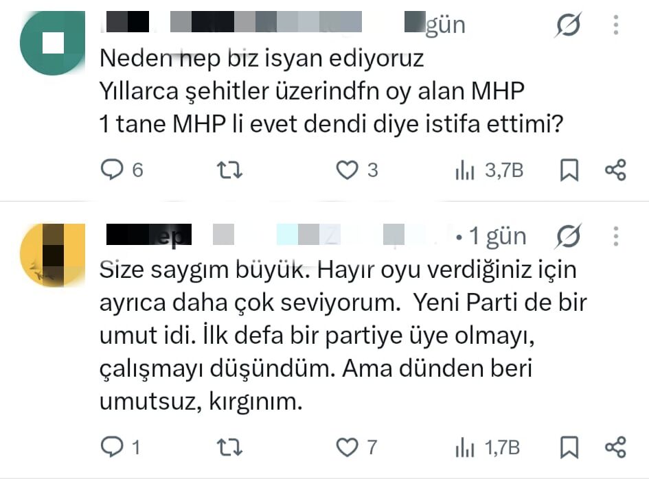 X Yorum (1)