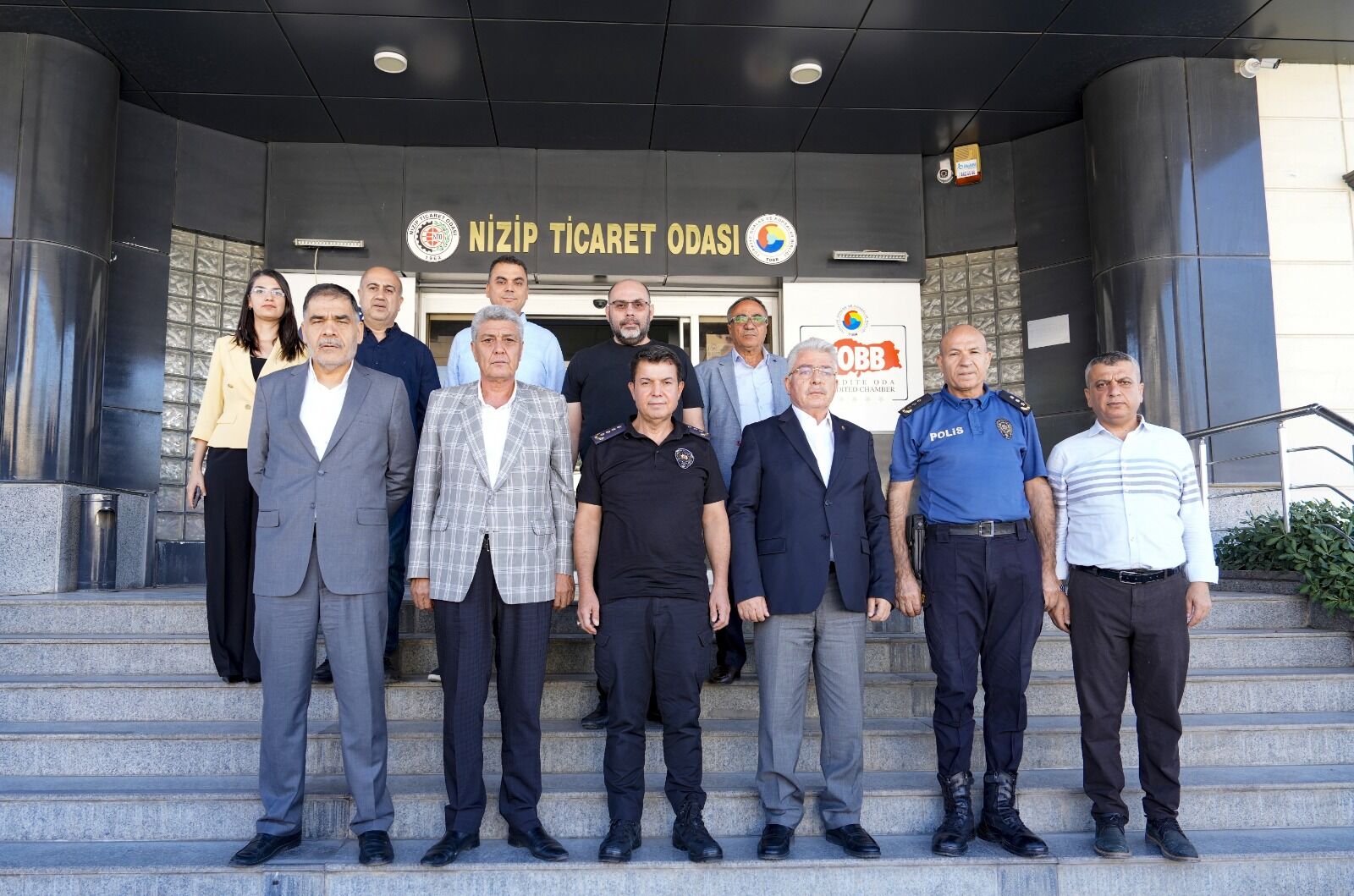Gaziantep İl Emniyet Müdürü Özcan Nizip’te Temaslarda Bulundu (1)